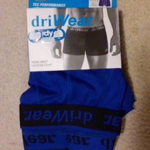 Mens 2Xl dri wear boxer briefs